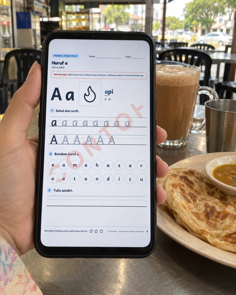Minta contoh percuma 8 halaman melalui WhatsApp. (gambar hiasan)